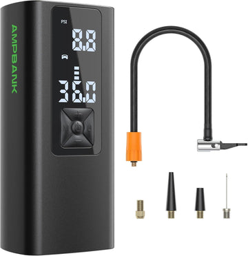 Portable Car Air Pump, Car Tire Automatic Air Pump Suitable For Cars, Motorcycles, Bicycles, Balls