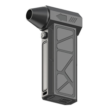 Compressed Air Duster, 130000RPM Handheld Car Vacuum-Air Blower& Pump, 4 Gear Adjustable Electric Air Duste LED Light