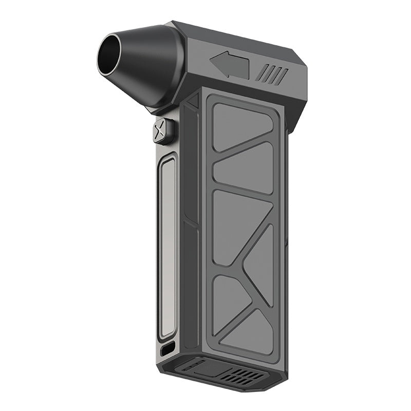 Compressed Air Duster, 130000RPM Handheld Car Vacuum-Air Blower& Pump, 4 Gear Adjustable Electric Air Duste LED Light