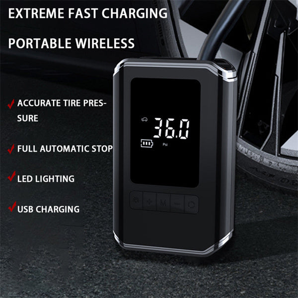 Strong and Mini Tire Inflator Tire Car Air Compressor